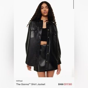 Aritzia Ganna Shirt Jacket